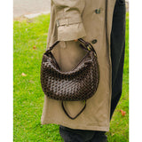 Salerno Shoulder Bag Marlin Dark Brown