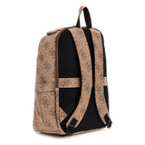 Berta U-Zip Backpack 13" Brown Latte Logo