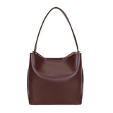 Minimalism Bucket bag L Wine Red