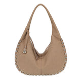 Studs Shoulder bag Taupe