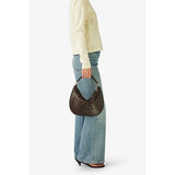 Salerno Shoulder Bag Marlin Dark Brown
