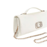 Zalina Top Handle Clutch Ivory