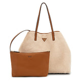 Victtoria Large 2 in 1 Tote Natural/Cognac