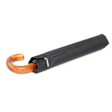 Knirps Topmatic SL Wooden crook handle Black