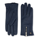 Leather Glove Enya Navy