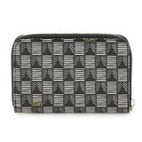 G Wave SLG Medium Zip Around Black Logo
