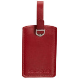 Global TA Rectangle Luggage Tag x 2 Red