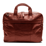 Leather Laptop bag 15" Cognac