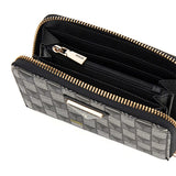 G Wave SLG Medium Zip Around Black Logo