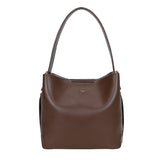 Minimalism Bucket bag L Dark Brown