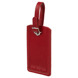 Global TA Rectangle Luggage Tag x 2 Red
