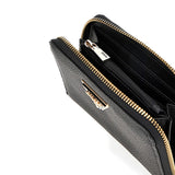 Laurel SLG Medium Zip Around Black