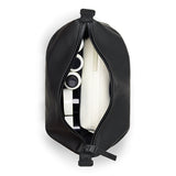 Hilo Wash Bag Black Grain