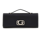 Zalina Top Handle Clutch Black