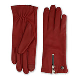 Leather Glove Enya Red