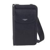 Phone Shoulder Bag Black/Silver