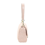 Raffia Crossbody bag Temi Rosa