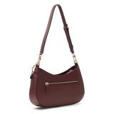 Noelle II Top Zip Shoulder bag Burgundy