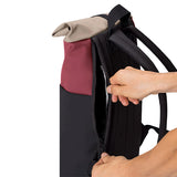 Hajo Mini Backpack Burgundy-Black