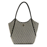 Tessi 2-in-1 Tote Black Multi
