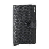 Miniwallet MHe Hexagon Black