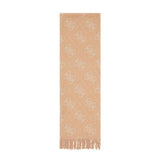 Scarf 70x190 Latte Logo