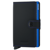 Miniwallet MM Matte Black & Blue