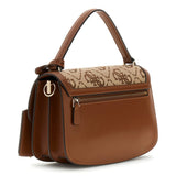Audrey Logo CNVRTBL XBDY Flap Latte Logo