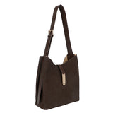 Gold Bar Shoulder bag Dark Brown