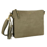 Suede Tassle TRI-CMPRTMNT Olive