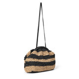 Summer Crochet Clutch Nature/Black