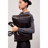 Teramo shopper Iris Dark brown