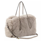 Noelle Leather Shearling LH Handbag Seina