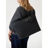 Power Play II Large Tech Tote Coal Logo