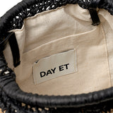 Summer Crochet Clutch Nature/Black