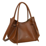 Minimalism Hand bag Brown