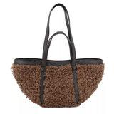 Cosmo Woolen Shopper Media Latxa/Dalia Camel