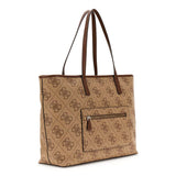 Power Play II Large Tech Tote Latte Logo/Brown