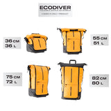 Ecodiver Foldable Duffle 4-in-1 Black