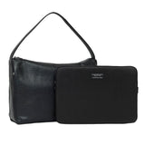 Mellow Leather Hobo 15" Nero