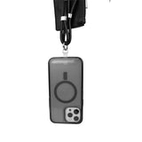 Phone strap Black/Silver