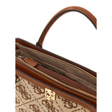 Audrey Logo GFRND Satchel Latte Logo