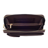 Phone Shoulder Bag Dark Brown
