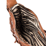 Fringed Shoulder bag Brown