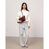Cormorano handbag Alma Burgundy