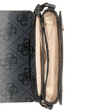 Janie Logo CNVRTBL Xbody FLap Coal Logo
