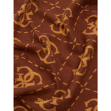 Scarf 70x190 Brown Logo