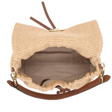 Shoulder bag Temi medium Raffia Natural