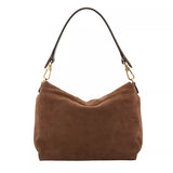 Temi Shoulder bag M Suede Wood