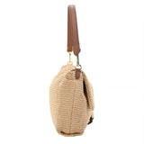 Shoulder bag Temi medium Raffia Natural